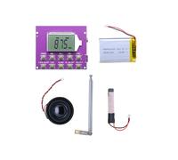 Kit Électronique DIY 87-108 MHz, Module Récepteur Stéréo Sans Fil, Carte PCB, Module de Carte Stéréo Numérique, Radio Numérique, Écran LCD