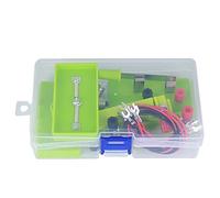 Kit électronique, Série DIY Circuit Parallèle Electricité Apprentissage Physique Jouets éducatifs Kits Scientifiques pour Enfants Kit de Circuit pour(Équipement parallèle en série de Circuits)