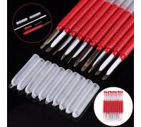 Kit Élevage Reines 10PCS Plastique Flexible | Piston à ressort, éjection douce, protège larves, usage pour facile, production gelée royale