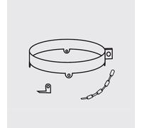 Kit élingage de cheminée pour JUMBO 155 - 190 - 240 et TITAN tous modèles - SOVELOR-DANTHERM - ACC1340