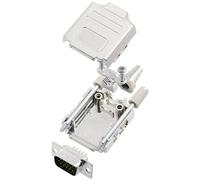 Kit embase SUB-D mâle Amphenol L17DPPK15-M+L717HDA26P 180 ° Nombre de pôles: 26 fût à souder 1 pc(s)