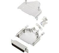 Kit embase SUB-D mâle Nombre de pôles: 25 encitech MHDM-25-DBP-K 6355-0005-03 180 ° fût à souder 1 set