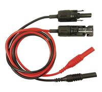 Kit embouts [fiche MC prise MC - fiche 4 mm] 1.00 m rouge noir Cliff CIH7250