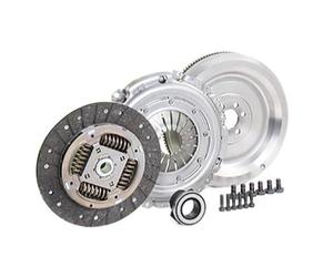 Kit Embrayage Complet avec Volant Moteur Rigide 228mm - Compatible 1.9 & 2.0 TDI Compatible avec A3, Golf 5/6, Leon, Octavia, Passat, Touran, Caddy, Altea