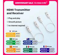 Kit émetteur-récepteur HDMI sans fil USB Lemorele, extension 30M, dongle d'affichage sans fil pour TV, caméra, streaming, projecteur USB-C