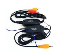 Kit Émetteur-récepteur Vidéo FM sans Fil 2,4 GHz avec Fil Déclenchement pour Moniteur Voiture Caméra Recul Recul Caméra de recul