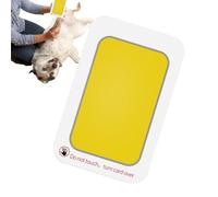 Kit Empreinte Bébé Sans Encre - 8x12.8cm Empreintee Pattes Chiens Chats | Tampon Contact Propre Empreinte Mains Pieds Animaux | PVC Sécurisé Souvenir Pattes Nez
