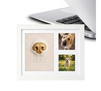 Kit Empreinte Nez de Chien Moulage Nez Animal Transparent Souvenir | Coffret Empreinte Museau Chien Argile Bureau Salon Studio Chambre Galerie