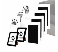 Kit Empreinte Patte Animaux avec Cadres Sans Encre Souvenir