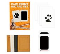 Kit Empreinte Pieds et Mains Bébé Enfant,Empreinte De Bébé Et Tampon Encreur Sans Encre,Timbre-Patte,Empreinte Nouveau-nés Douche Cadeau Bebe Souvenir,2 ensembles