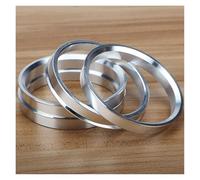 Kit En Aluminium 4 Pièces/ensemble Anneaux Moyeu En Aluminium Anneaux Centraux Moyeu Alésage Roue 57.1-66.5 57.1-72.56 57.1-72.6 57.1-73.1 57.1-74.1mm Entretoises De Roue(57.1-72.6mm)