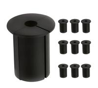 Kit en caoutchouc de routage de câble de 10 pièces - starlnks passe-câbles passe-câbles œillets muraux | 19/25,4 mm trou mural passage de câble à travers les douilles, câbles réseau en silicone trous