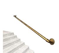 Kit en laiton pour escaliers intérieur/extérieur, barre de support murale en fer forgé, balustrade, supports robustes, rail de sécurité pour décoration d'intérieur