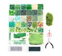 Kit en Perles | Artisanat de Perles Fait Main - Création de Bijoux Végétaux - Pour Hommes Amateurs Étudiants en Art Professionnels Maison Projet Scolaire Cadeau Anniversaire
