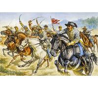 Kit En Plastique De Raiders De Cavalerie Confédérée Modèle 1:72 ITALERI