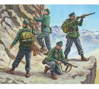 Kit En Plastique De Troupes De Montagne Allemandes 1:72 Modèle ZVEZDA
