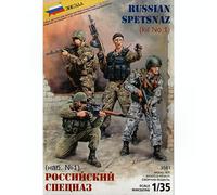 Kit En Plastique Des Forces Spéciales Spetsnaz Russe 1:35 Modèle ZVEZDA