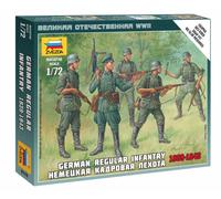 Kit En Plastique Modèle D'Infanterie Régulière Allemande 1939/43 1:72 ZVEZDA