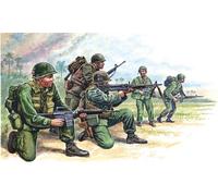 Kit En Plastique Modèle ITALERI Forces Spéciales US Guerre Du Vietnam 1:72