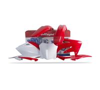Kit En Plastique Polisport Compatible Avec Honda CRF 250 `08 Rouge/Blanc