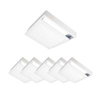 Kit en Saillie pour Dalle LED Slim 60x60 - Pack de 6 / Blanc