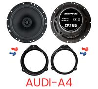 Kit enceintes coaxiales AMPIRE CPX165 compatibles pour Opel Tigra Twin Top