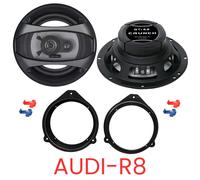 Crunch Haut-parleur triaxial GTI-62 3 voies 16,5 cm 180 W à encastrer 1 pièce