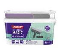 Kit enduit magic liss avec outils murs humides et carrelage 6kg TOUPRET