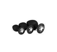 Kit entrainement 3 Butt Plugs noir - EASYTOYS