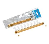 Kit entrée d'air autoréglable VM-G30CEA 30m³ ANJOS Déflecteur+régulateur+4 vis+4 cache vis - Chêne doré - 0807CD Doré G