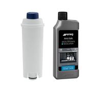 Kit entretien machine à café SMEG - 1 cartouche filtrante ECWF02 + 1 détartrant