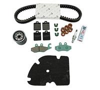 KIT ENTRETIEN MAXISCOOTER ORIGINE PIAGGIO 300 MP3 2011> (LIVRE AVEC PLAQUETTES DE FREIN DE STATIONNEMENT) (AVEC GUIDES VARIATEUR) -1R000378-