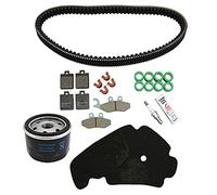 KIT ENTRETIEN MAXISCOOTER ORIGINE PIAGGIO 400 MP3 LT 2007> (AVEC GUIDES VARIATEUR) -1R000379-
