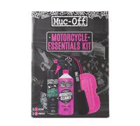 Muc-Off Kit Nettoyage Moto de Base - Kit Entretien Moto pour le Nettoyage des Motos- Comprend un Nettoyant Moto, Protection Moto et plus