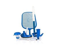 Gre – Kit nettoyage piscine 6 accessoires : brosse, épuisette, manche, thermomètre, balai, diffuseur