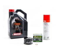 Kit Entretien Vidange pour BMW R 1200 GS de 2008 à 2009 - MOTUL 7100 15W50 4L