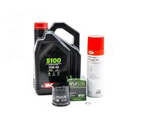 Kit Entretien Vidange pour KAWASAKI ER-5 de 1997 à 2005 - MTL 5100 10W40 4L