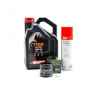 Kit Entretien Vidange Standard pour HONDA CBR 1000 R Fireblade de 2009 à 2019 - MTL 7100 10W30 4L