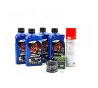 Kit Entretien Vidange Standard pour HONDA CMX 500 Rebel de 2017 à 2023 - E.LF MOTO 4 MAXI TECH 10w30 4L