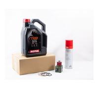 Kit Entretien Vidange Standard pour HONDA MSX 125 de 2012 à 2023 - MOTUL 7100 10W30 4L