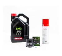 Kit Entretien Vidange Standard pour HONDA PC 800 Pacific Coast de 1989 à 1990 - MTL 5100 10W40 4L