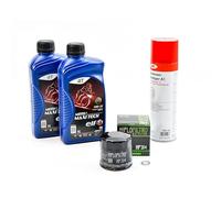 Kit Entretien Vidange Standard pour HONDA SH 300 de 2007 à 2019 - E.LF MOTO 4 MAXI TECH 10w30 2L