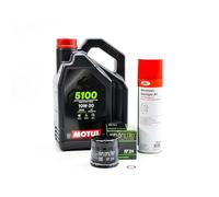Kit Entretien Vidange Standard pour HONDA ST 1300 Pan European de 2002 à 2017 - MTL 5100 10W30 4L
