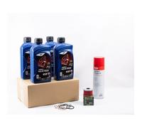 Kit Entretien Vidange Standard pour HONDA VT 125 C Shadow de 1999 à 2008 - ELF MOTO 4 ROAD 10w40 4L