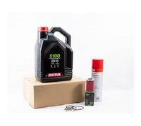 Kit Entretien Vidange Standard pour KTM Duke 125 de 2011 à 2024 - MTL 5100 10W40 4L