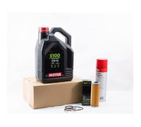 Kit Entretien Vidange Standard pour KTM DUKE 790 de 2018 à 2024 - MOTUL 5100 10W50 4L