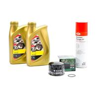 Kit Entretien Vidange Standard pour PIAGGIO MP3 400 de 2007 à 2013 - ENI I-RIDE RACING 5w40 2L