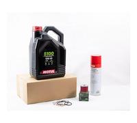 Kit Entretien Vidange Standard pour SUZUKI GN 125 de 1994 à 1999 - MTL 5100 10W40 4L