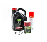 Kit Entretien Vidange Standard pour TRIUMPH Legend 900 TT de 1998 à 2001 - MTL 5100 10W40 4L