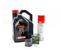 Kit Entretien Vidange Standard pour TRIUMPH Street Triple 660 S de 2017 à 2022 - MTL 7100 10W40 4L